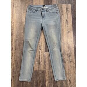 G.I.L.I. Got It Love It Womens Light Wash Skinny Jeans Size 6 Blue Denim Stretch